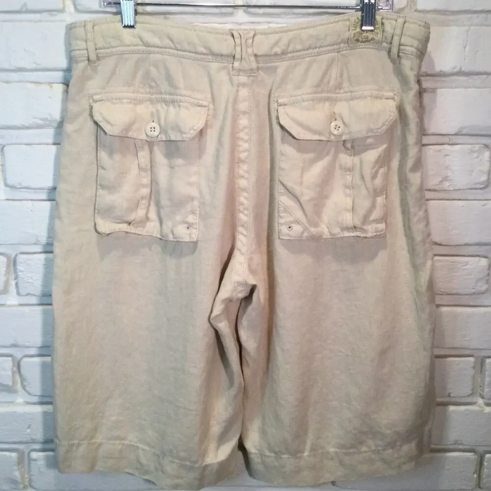 Lucky Brand men’s linen shorts 33